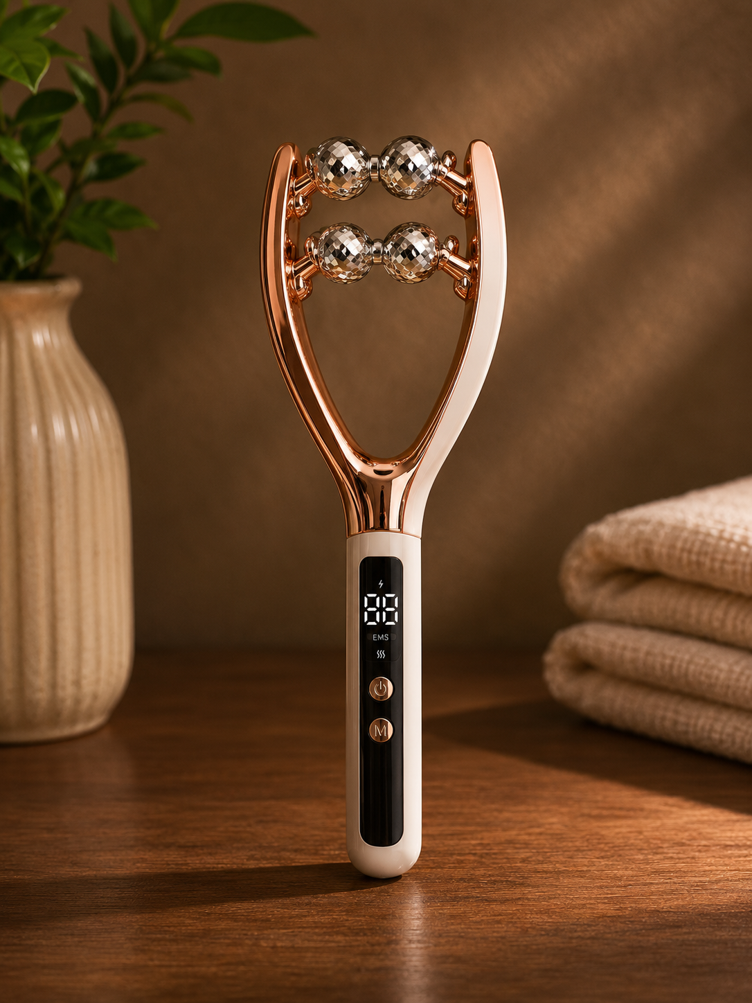 RF EMS Microcurrent Face Sculpting Roller