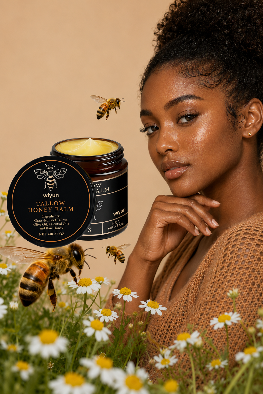 Whipped Honey Tallow Crème