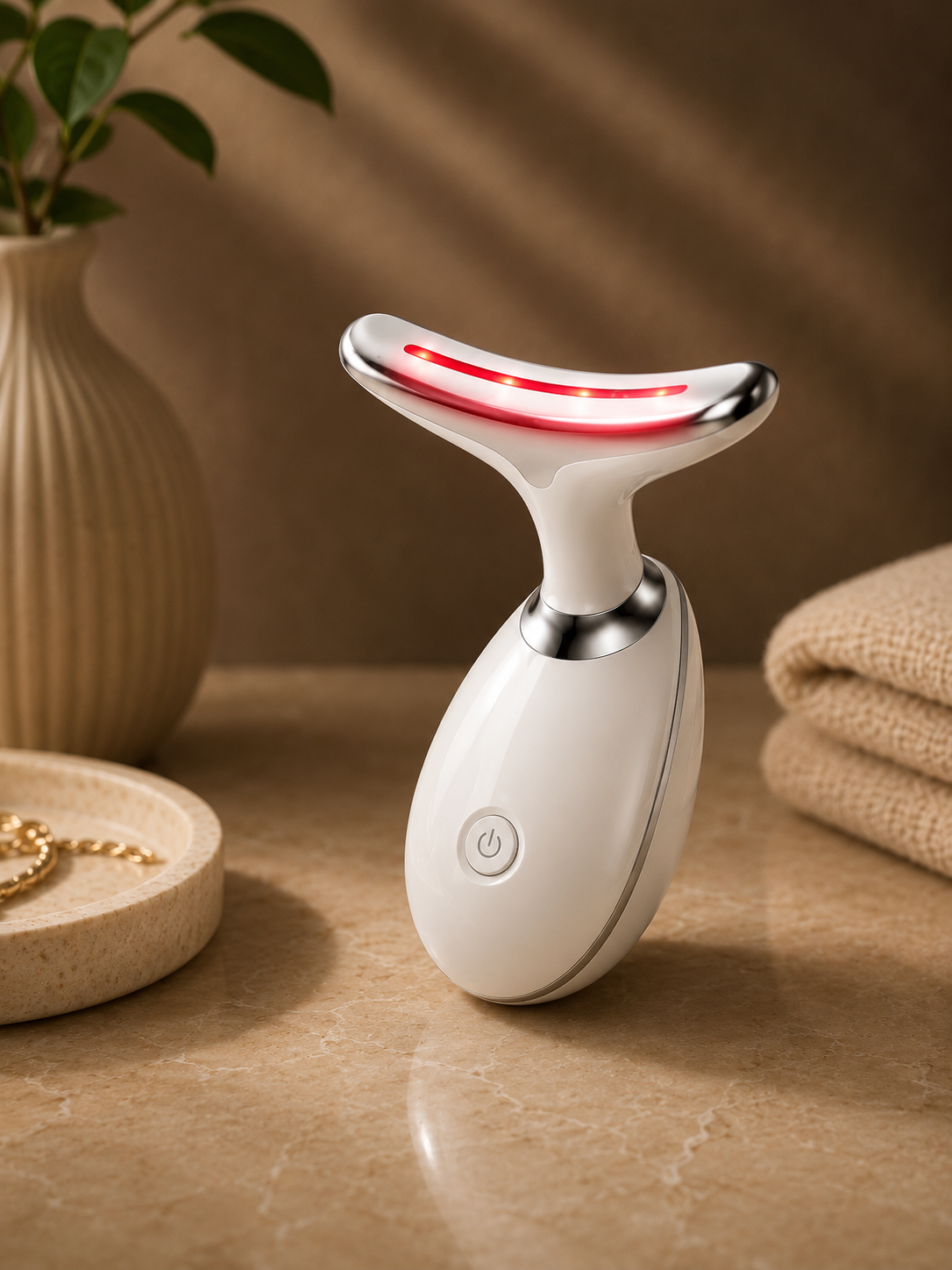 7-in-1 LED Face & Neck Sculpting Massager