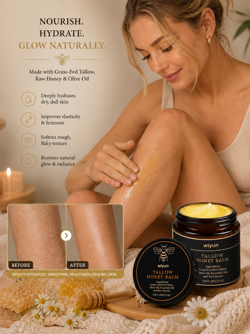 Whipped Honey Tallow Crème